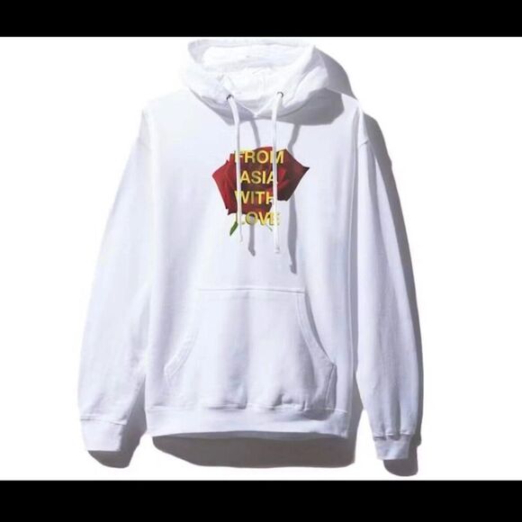 New Anti Social Social Club From Asia With Love (Asia Exclusive) Hoodie Sz M - Picture 1 of 10